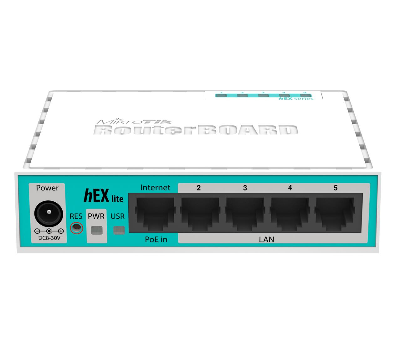 Фото Маршрутизатор (роутер) Mikrotik hEX lite (RB750r2)