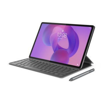 Планшет Lenovo Idea Tab Plus 8/256GB Wi-Fi Luna Grey + Pen and Keyboard (ZAG70809UA) 1476159ua фото