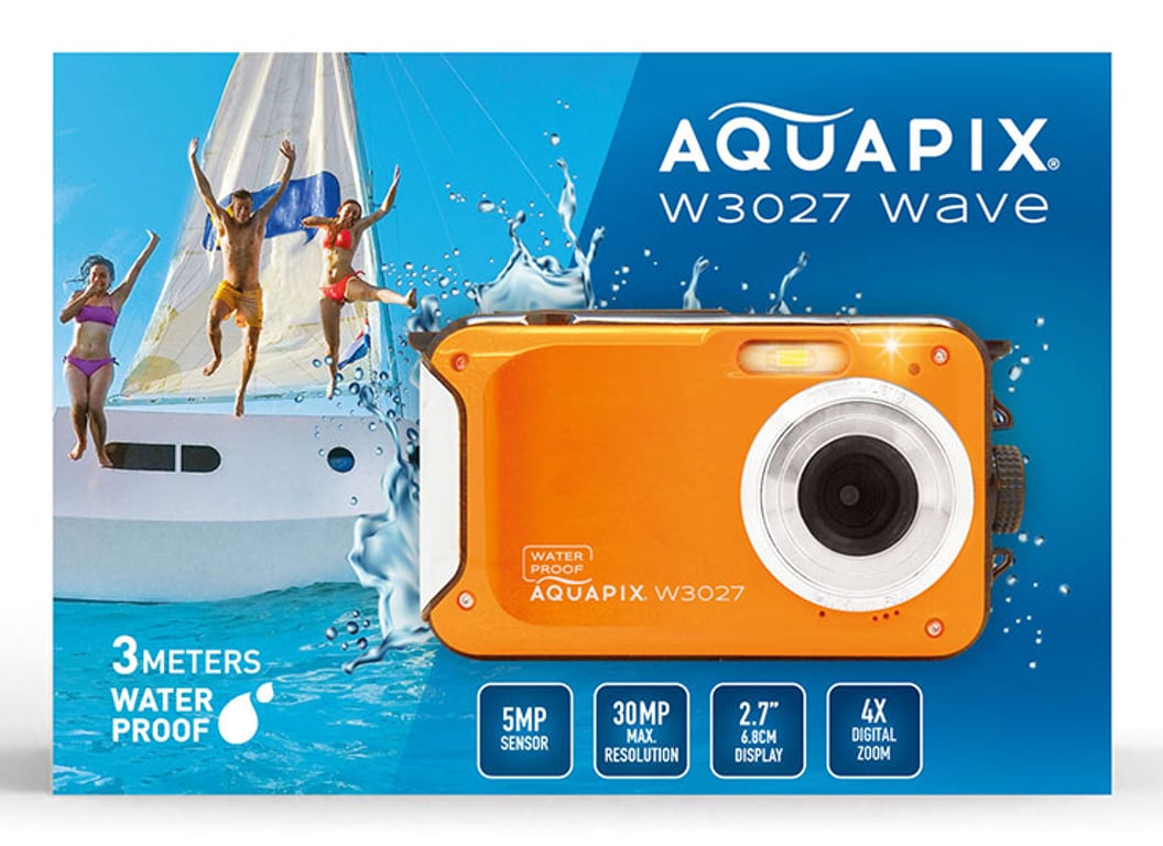 фото Компактный фотоаппарат Easypix W3027 Wave Orange 3