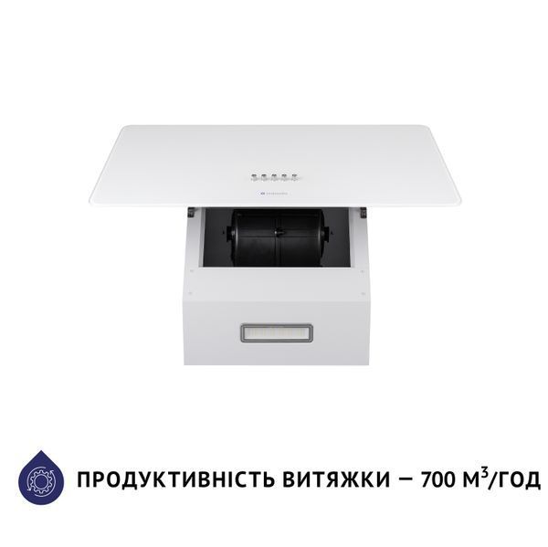 Витяжка похила Minola HDN 5224 WH 700 LED 1474871ua фото