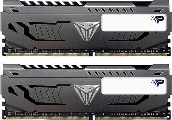 Пам'ять для настільних комп'ютерів Patriot 64 GB (2x32GB) DDR4 3600 MHz Viper Steel (PVS464G360C8K) 1376044 фото