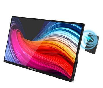 Портативний монітор Verbatim Portable Touchscreen Monitor 13.3" WUXGA Resolution & Wireless Power Supply (32087) 1479222 фото