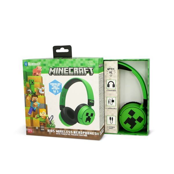 Наушники с микрофоном OTL Minecraft Kids V2 (MC1231) 1345139 фото