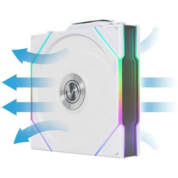Вентилятор Lian Li Uni Fan TL120 Reverse Blade Wireless 3-pack White (12RTL1W3W) 1441611 фото