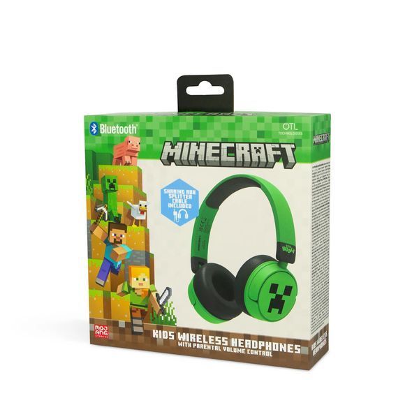 Наушники с микрофоном OTL Minecraft Kids V2 (MC1231) 1345139 фото