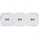 Вентилятор Lian Li Uni Fan TL120 Reverse Blade Wireless 3-pack White (12RTL1W3W) 1441611 фото 2
