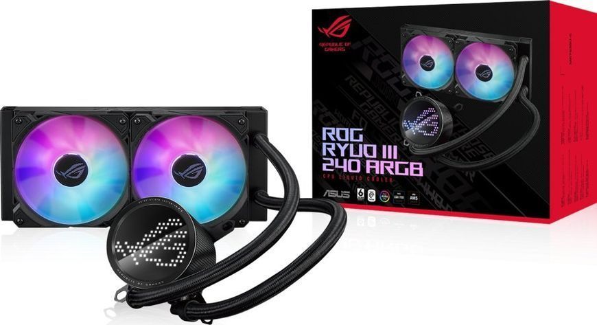 Водяне охолодження ASUS ROG Ryuo III 240 ARGB (90RC00J1-M0UAY0) 1353434ua фото