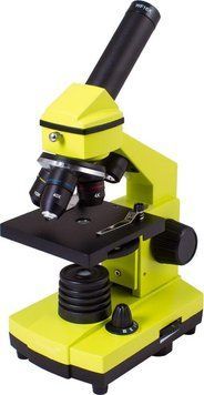 Микроскоп оптический Levenhuk Rainbow 2L PLUS Lime 1369072 фото