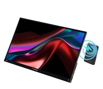 Портативний монітор Verbatim Portable Touchscreen Monitor Light 14" Full HD 1080p & Wireless Power Supply (32088) 1479223 фото