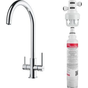 Змішувач для кухонної мийки Franke Lina Clear Water 160.0702.660 1347987 фото