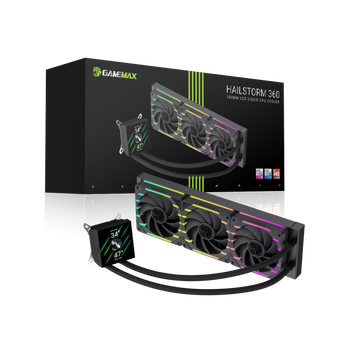 Водяне охолодження GameMax Hailstorm 360 BK 1474930ua фото