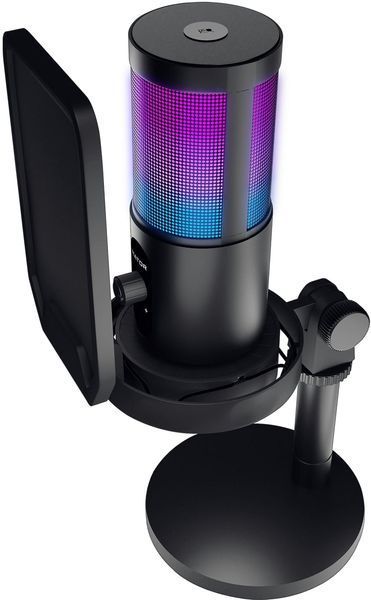 Микрофон для ПК/ стриминга, подкастов Hator Signify RGB (HTA-510) 1481503ua фото