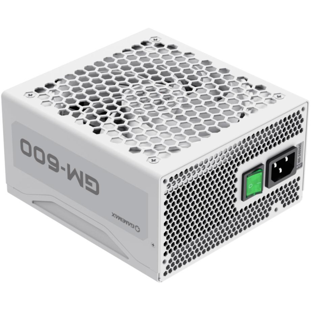 Фото Блок живлення GameMax GM-600 Modular White