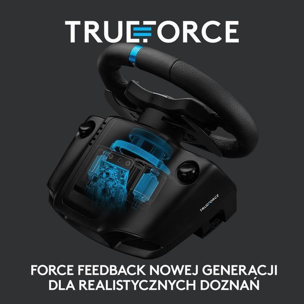 Комплект (кермо, педалі) Logitech G923 PS4/PC (941-000149) 1359697ua фото