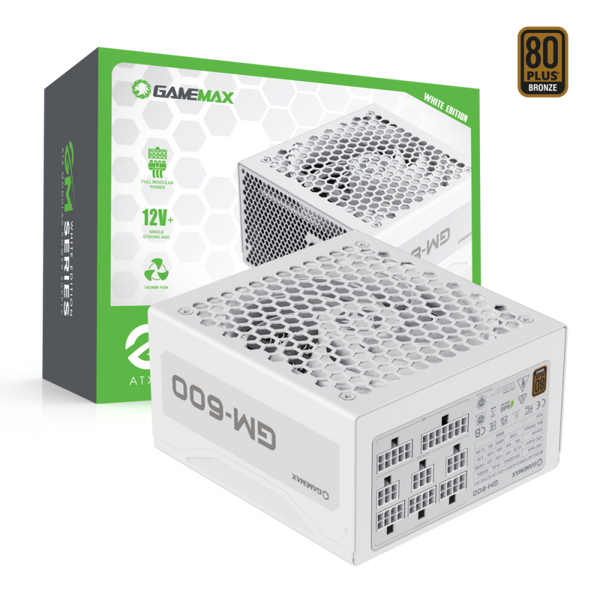 Блок живлення GameMax GM-600 Modular White 1475805ua фото