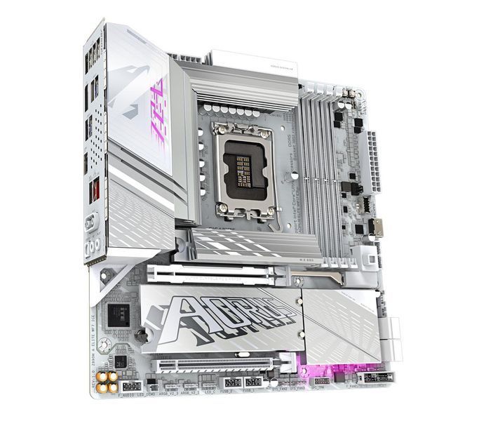 Материнская плата Gigabyte Z890M Aorus Elite WIFI7 ICE 1345678 фото