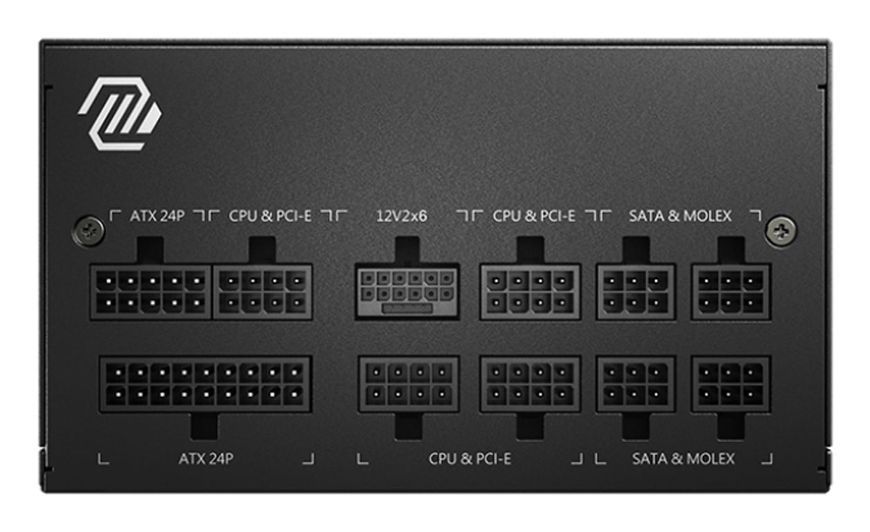 Блок живлення MSI A750GL II 750W (306-7ZP8E11-CE0) 1437432 фото