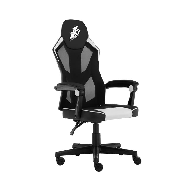 фото Компьютерное кресло для геймера 1Stplayer P01 Black/White 1