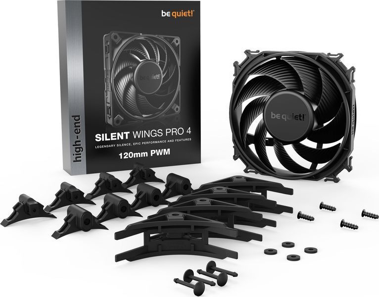 Вентилятор be quiet! Silent Wings PRO 4 120 PWM (BL098) 1349753 фото