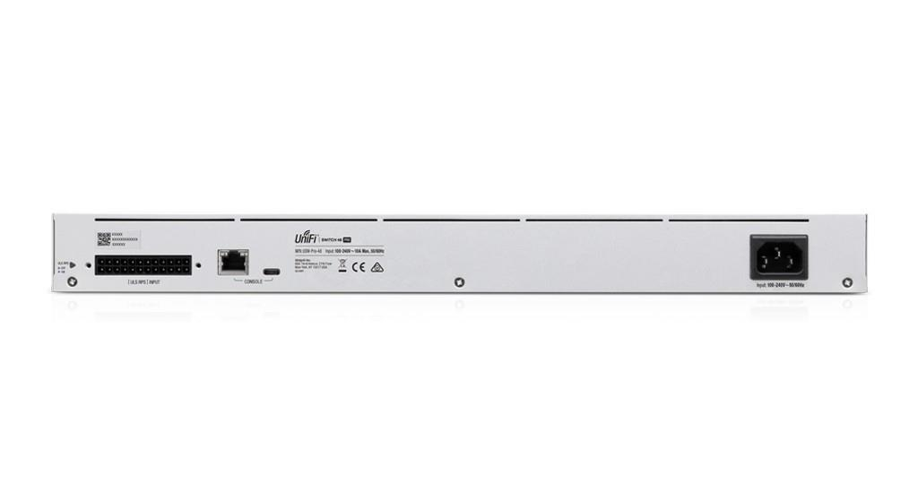 Фото Комутатор керований рівня 3 Ubiquiti UniFi Switch Pro 48 PoE Gen2 (USW-Pro-48-POE)