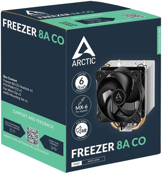Воздушное охлаждение Arctic Arctic Freezer 8A CO (ACFRE00162A) 1452432ua фото