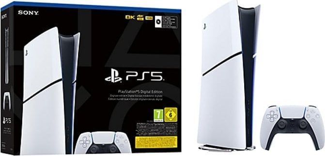 Стационарная игровая приставка Sony PlayStation 5 Slim Digital Edition 1TB (1000040660) 1365636 фото