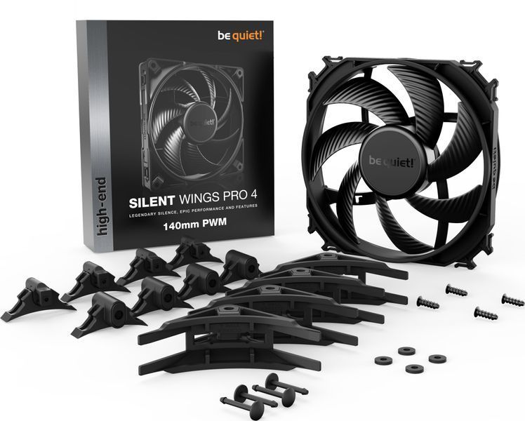 Вентилятор be quiet! Silent Wings PRO 4 140 PWM (BL099) 1349752 фото