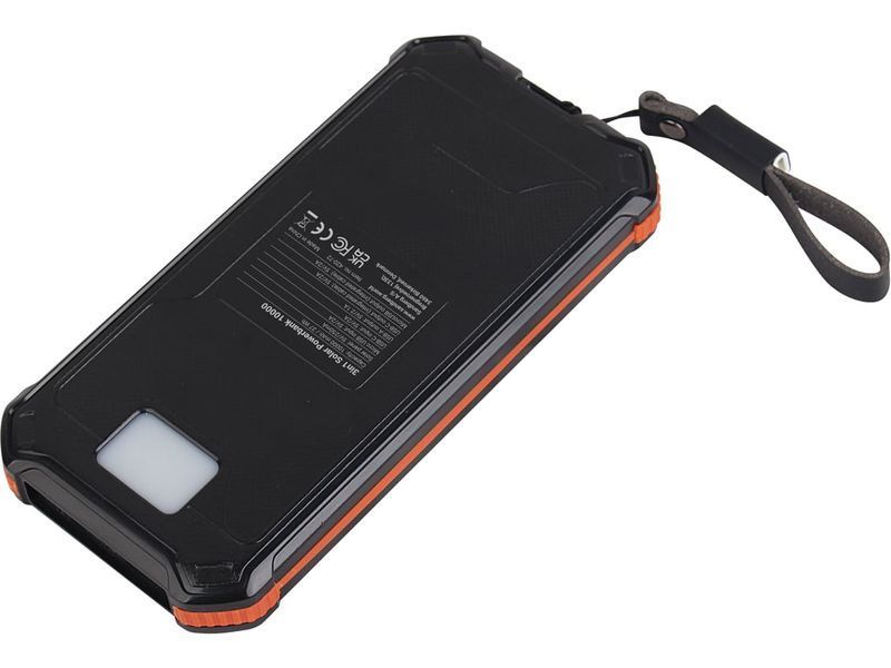 Зовнішній акумулятор (павербанк) із сонячною панеллю Sandberg 3-in-1 Solar Powerbank 10000mAh (420-72) 1364836 фото