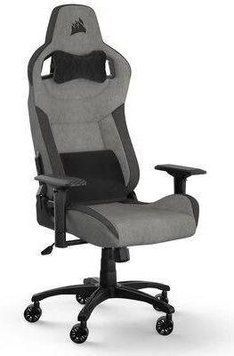 Комп'ютерне крісло для геймера Corsair T3 Rush Fabric Grey/Charcoal (CF-9010056-WW) 1395174 фото