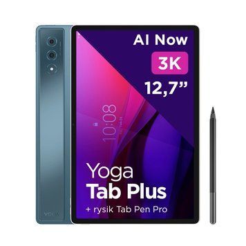 Планшет Lenovo Yoga Tab Plus 16/256GB WiFi Tidal Teal + Pen (ZAEG0103UA) 1344613ua фото