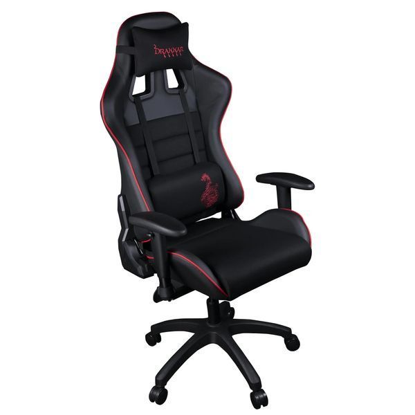 Комп'ютерне крісло для геймера Konix Berserk Black-Red 1351986 фото