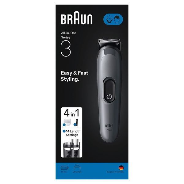 Машинка для стрижки Braun All-in-One Series 3 AIO3500 1470781ua фото