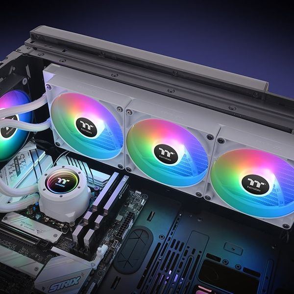 Водяное охлаждение Thermaltake TH420 V2 ARGB White (CL-W378-PL14SW-A) 1402921 фото