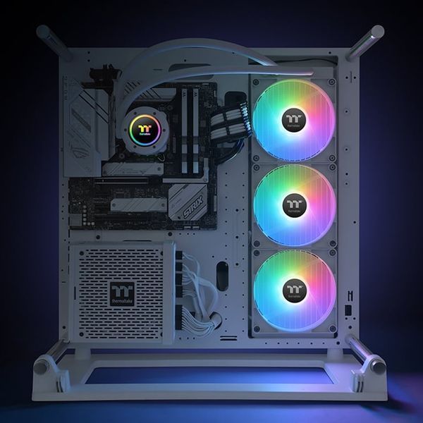 Водяное охлаждение Thermaltake TH420 V2 ARGB White (CL-W378-PL14SW-A) 1402921 фото