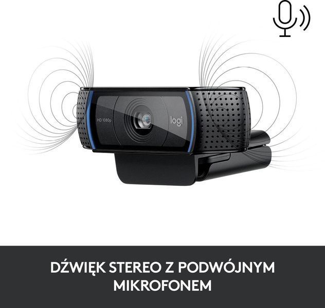 Веб-камера Logitech HD Pro C920s (960-001252, 960-001257) 1369715ua фото