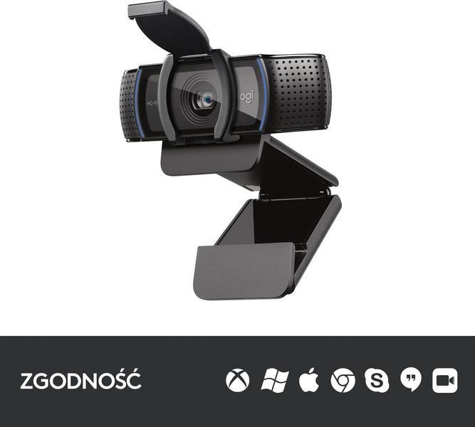 Веб-камера Logitech HD Pro C920s (960-001252, 960-001257) 1369715ua фото