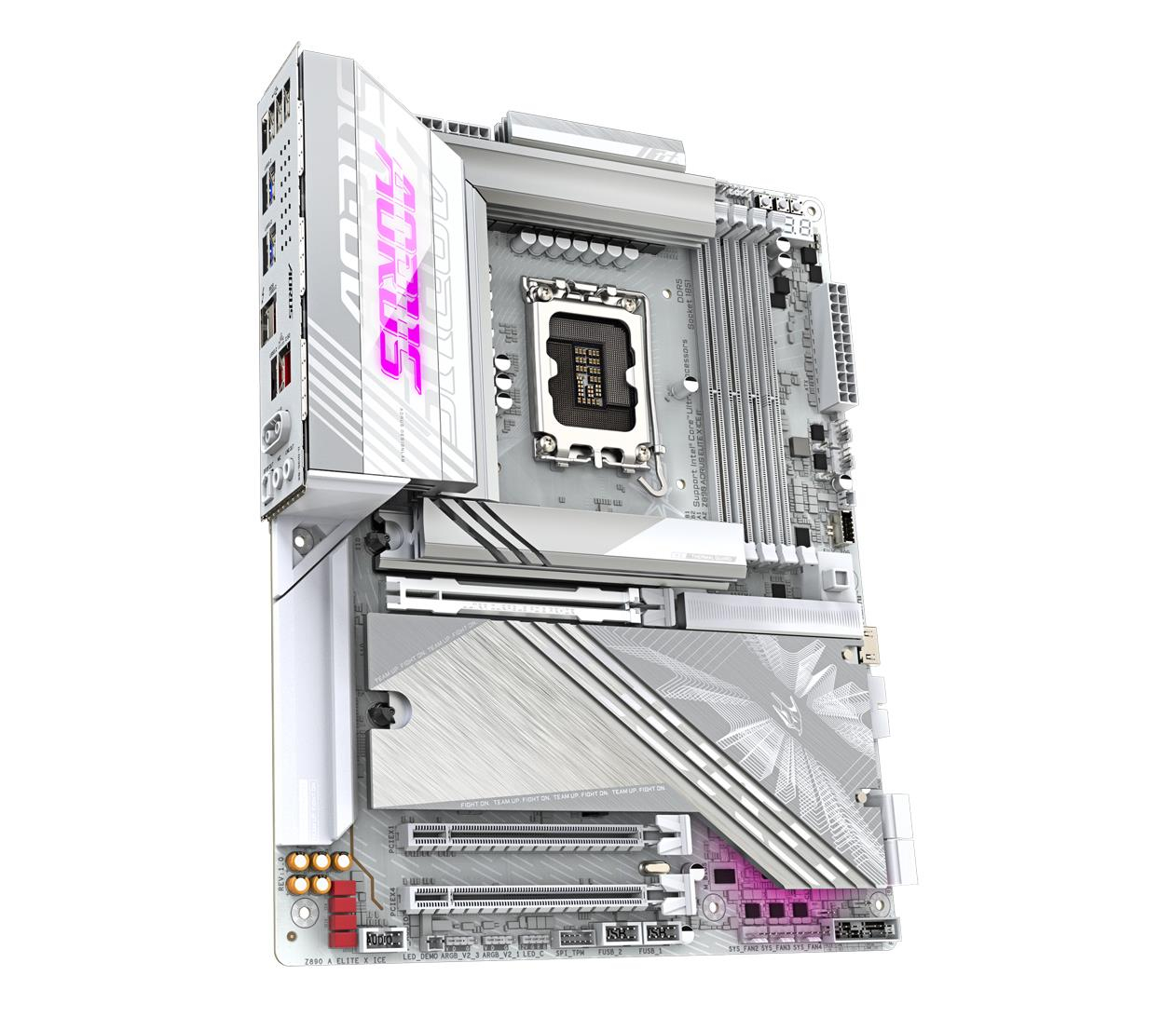 фото Материнская плата Gigabyte Z890 Aorus Elite X ICE 1