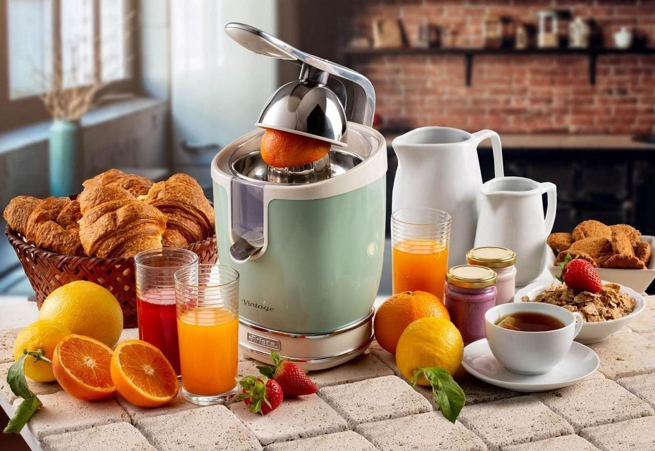 Фото Соковитискач для цитрусових Ariete Vintage Citrus Juicer green