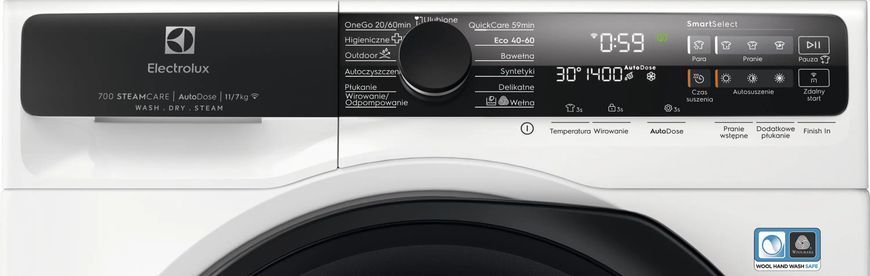 Прально-сушильна машина автоматична Electrolux EW7W5607AP 1346237 фото