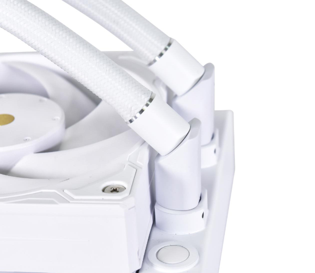 фото Водяне охолодження Lian Li Galahad II 360 Trinity Performance White (GA2P36W) 2