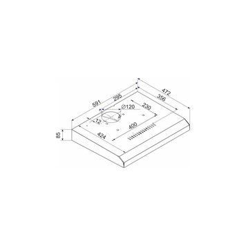 Вытяжка плоская Hansa OSC6133SIH 1474831ua фото