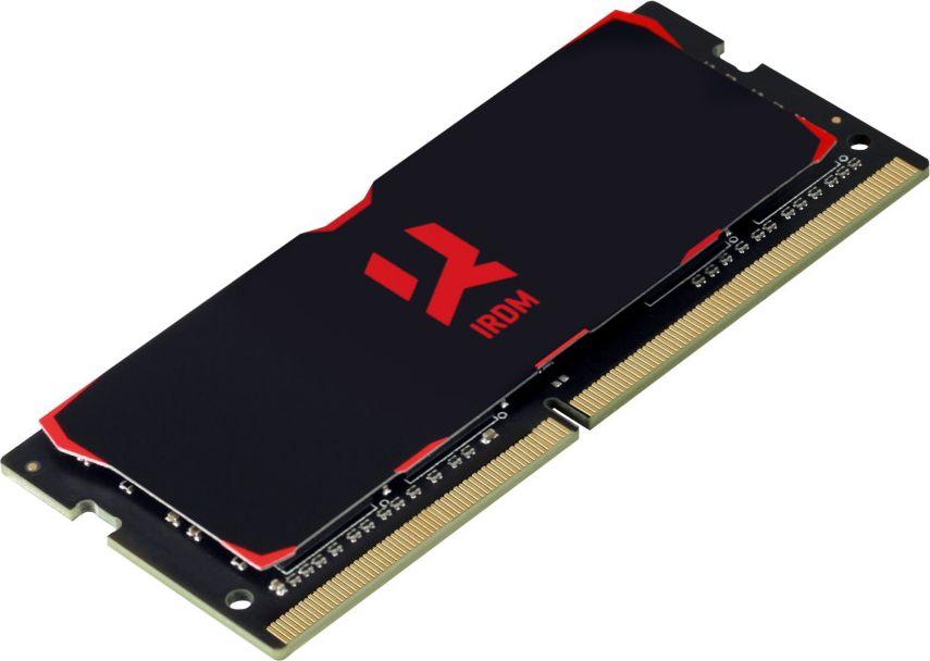 Фото Пам'ять для ноутбуків Goodram 16 GB SO-DIMM DDR4 3200MHz IRDM Black (IR-3200S464L16A/16G)
