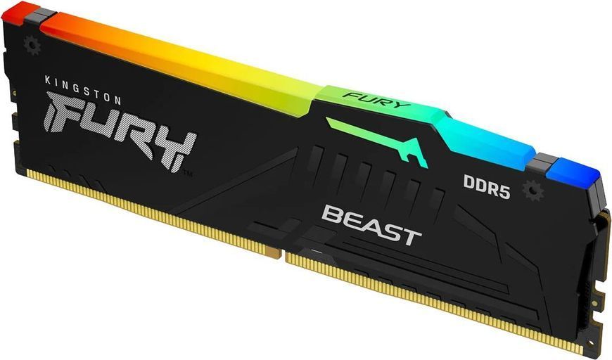 Память для настольных компьютеров Kingston FURY 64 GB (2x32GB) DDR5 5600 MHz Beast RGB EXPO (KF556C36BBEAK2-64) 1352600ua фото