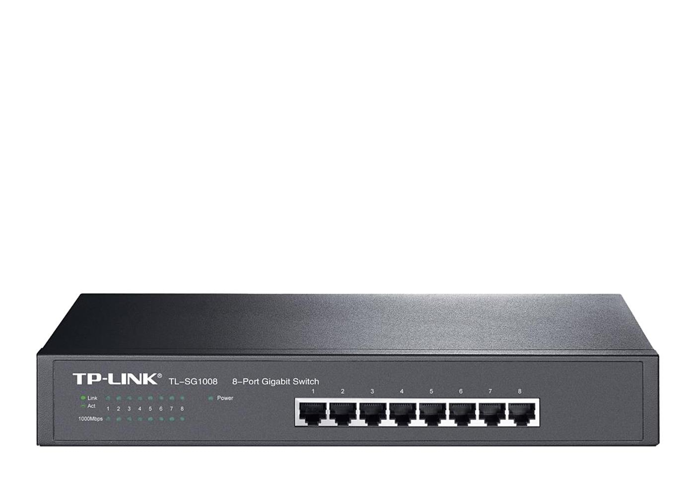 фото Комутатор некерований TP-Link TL-SG1008 3