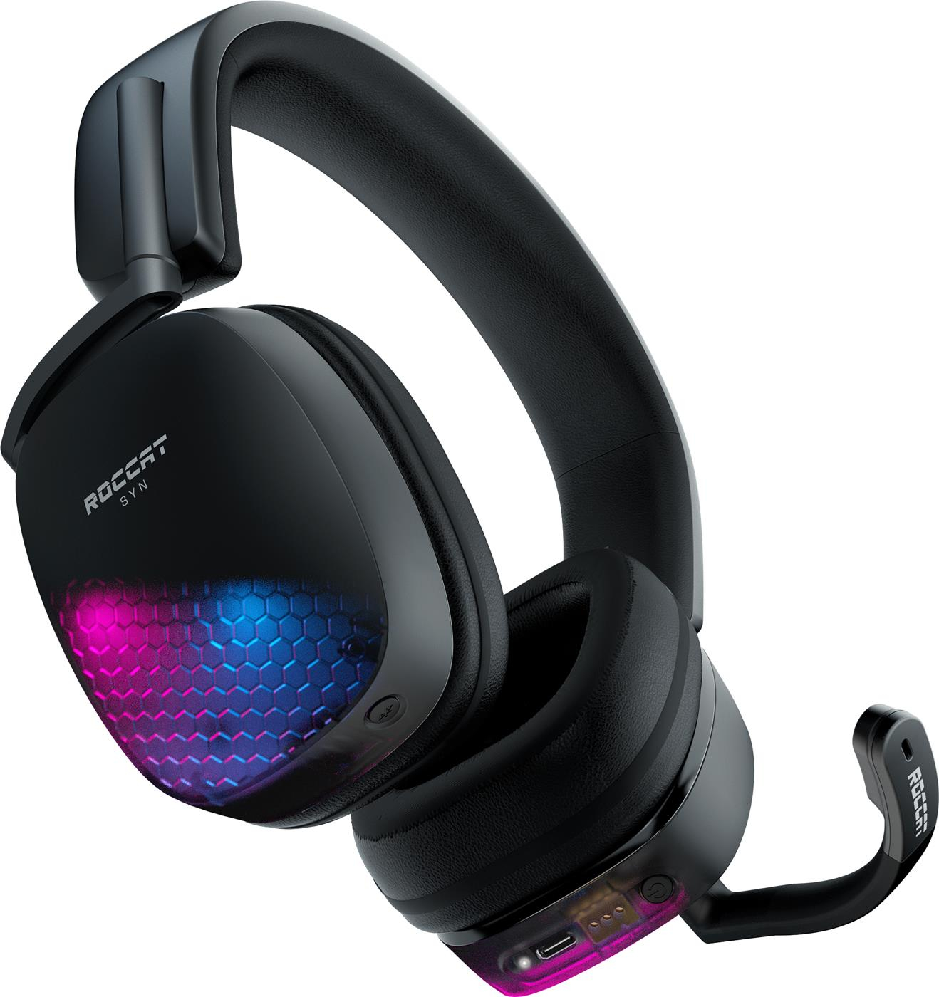 фото Компьютерная гарнитура Roccat Syn Max Air Black (ROC-14-155-02) 2
