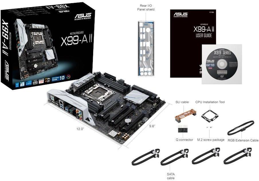 фото Материнская плата Asus X99-A II 1
