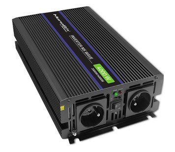 Перетворювач (інвертор) DC-AC Qoltec 12V/230V 2000/4000W (51928) 1400972 фото