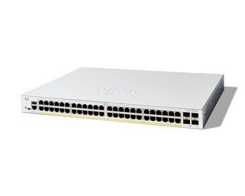 Коммутатор управляемый уровня 3 Cisco Catalyst 1300 (C1300-48FP-4G) 1403914 фото