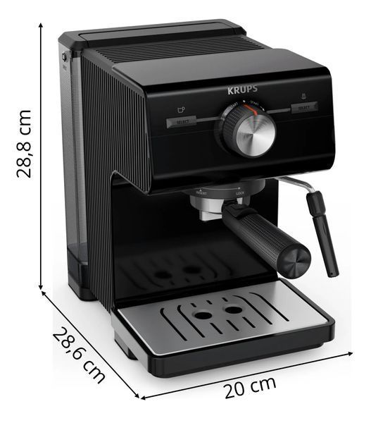 Рожковая кофеварка эспрессо Krups Authentic C50 XP381810 1345990ua фото