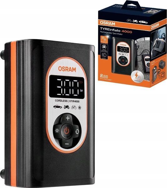 Автомобільний компресор (електричний) Osram Tyreinflate 4000 1445200 фото